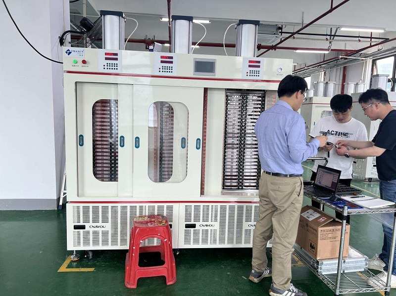 LITH Completes Custom Pouch Cell Hot Press Pressure Formation Machine for Korean Client